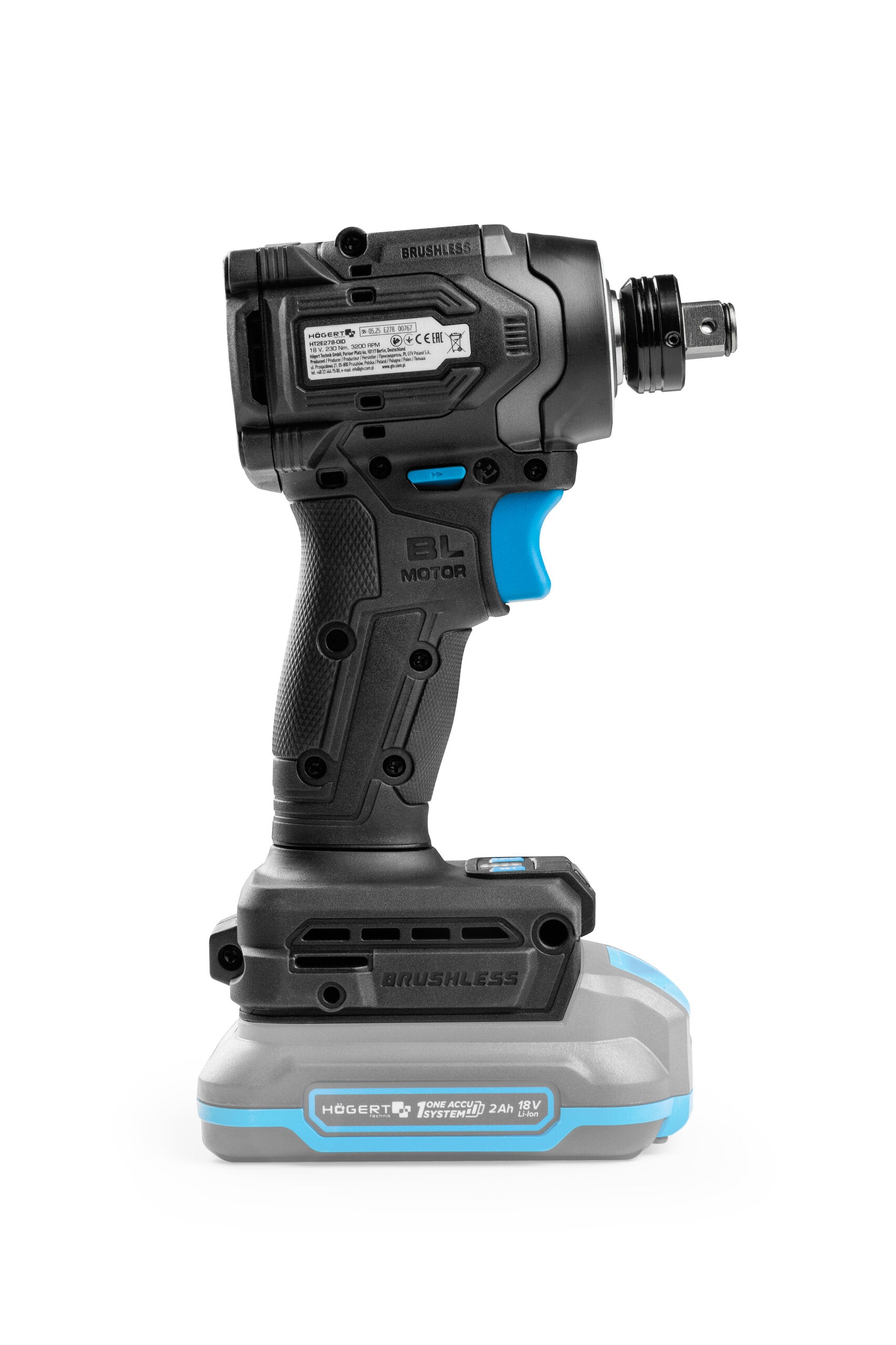 Avvitatore-chiave ad impatto brushless 230 Nm 18V