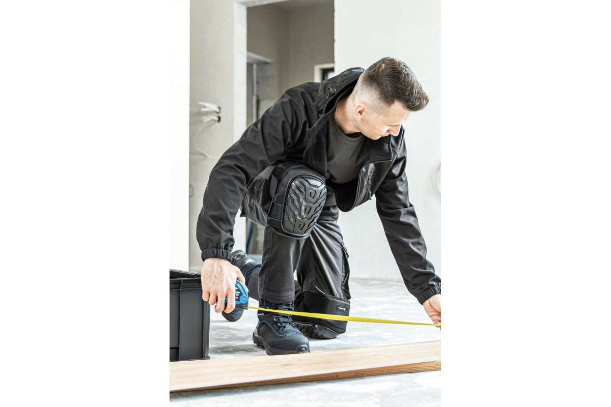 LUIS genouillères de protection uni noir (2pcs/paquet)