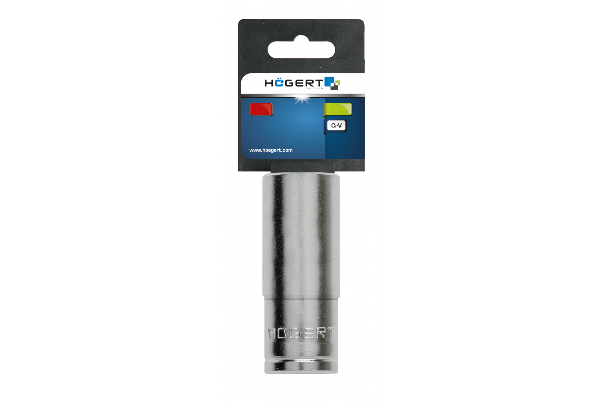 Hexagon socket 1/2", 20 mm, long, CrV