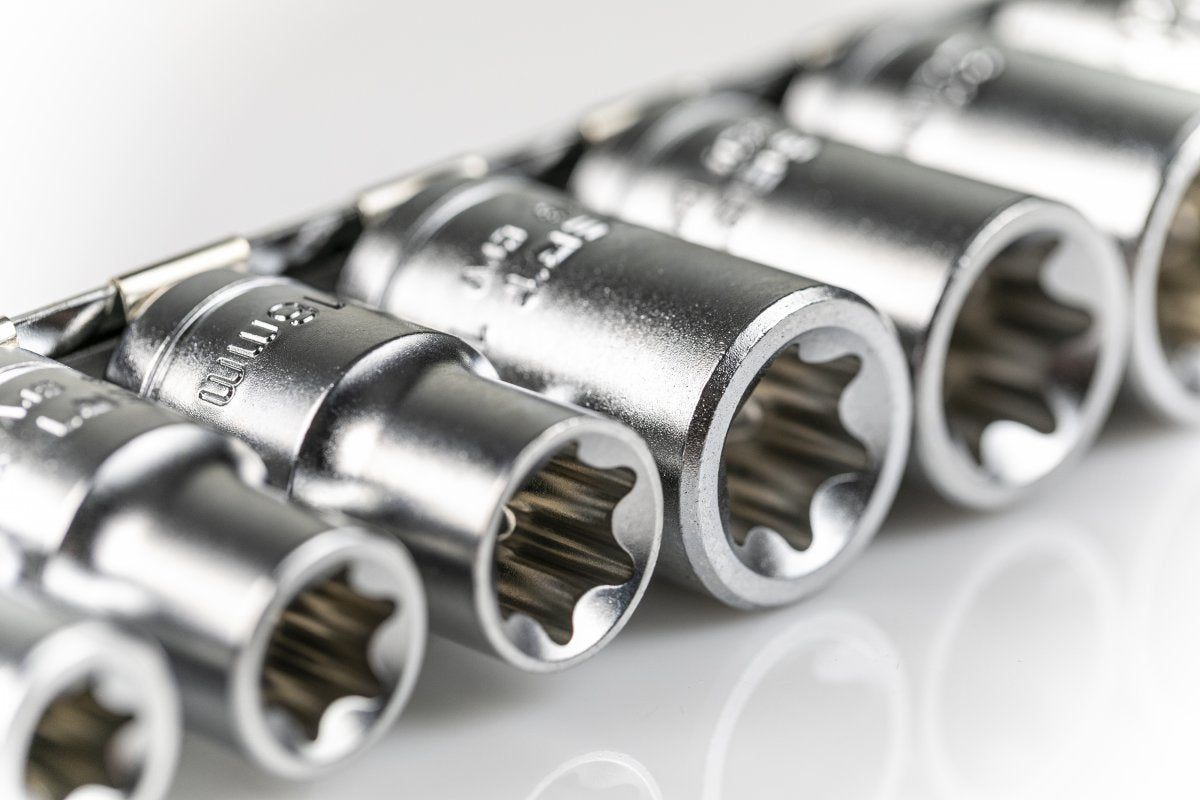Torx bit socket set 1/2", 9 pcs, CrV50BV30