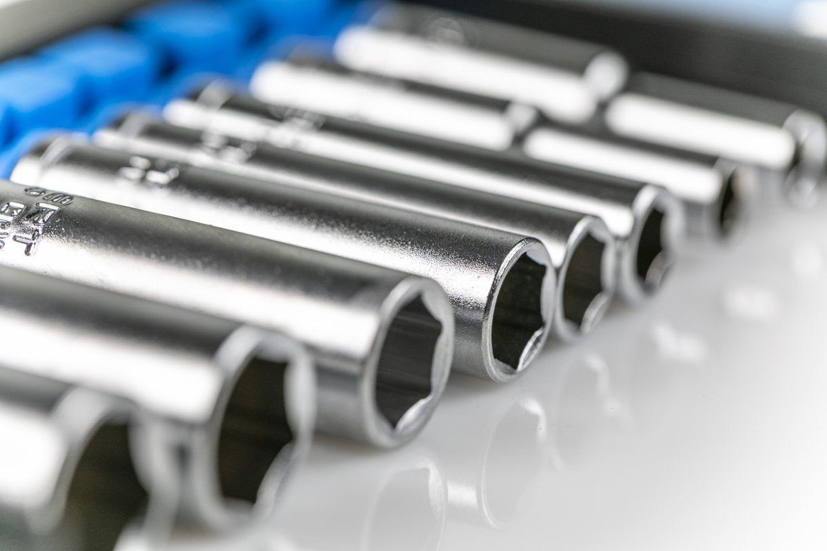 1/4" Deep socket set, 8 pcs