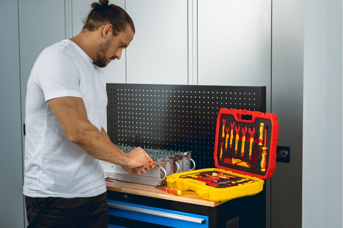 Insulated tool set 1000 V, 25 pcs.