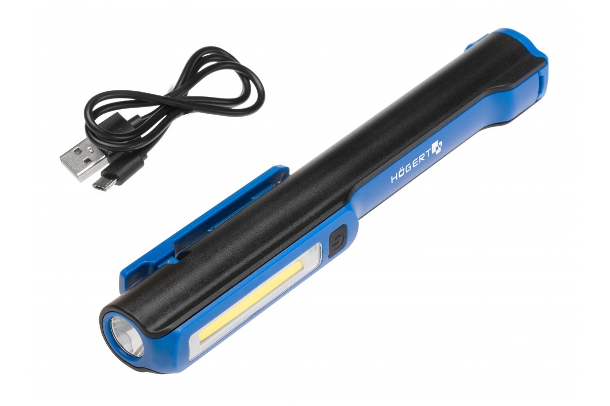 Torche d'inspection, rechargeable par USB