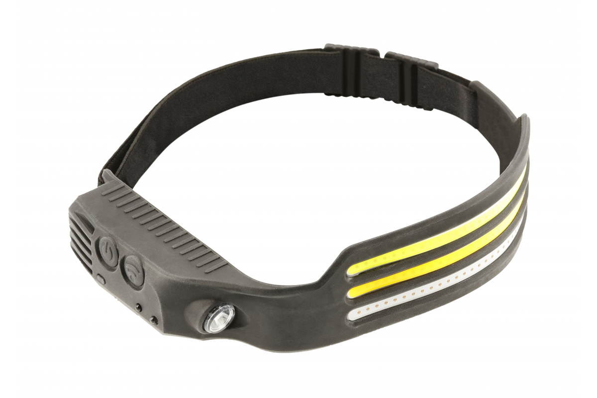 USB COB SMD headlamp, 10 functions