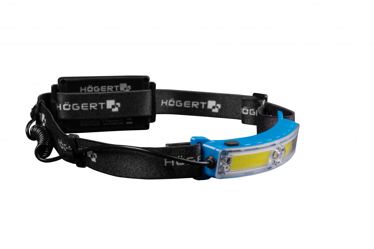 COB XPG USB čelovka, 6 funkcí