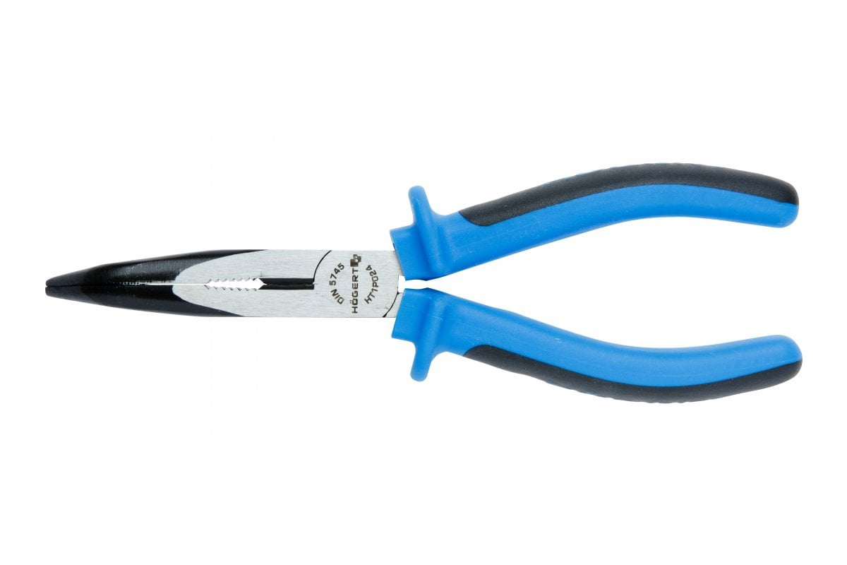Half-round bent pliers 200 mm