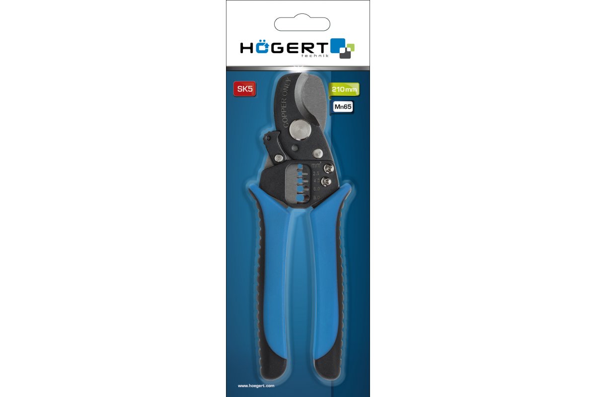Alicates para corte de cables max. 12 mm