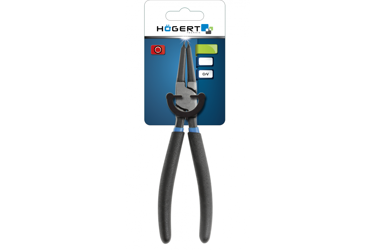 Ring circlip pliers (Seeger ring), internal straight