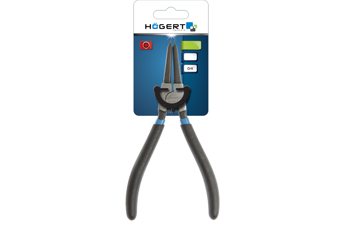 Ring circlip pliers (Seeger ring), external straight