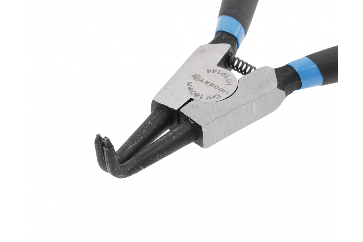 Ring circlip pliers (Seeger ring), external bent