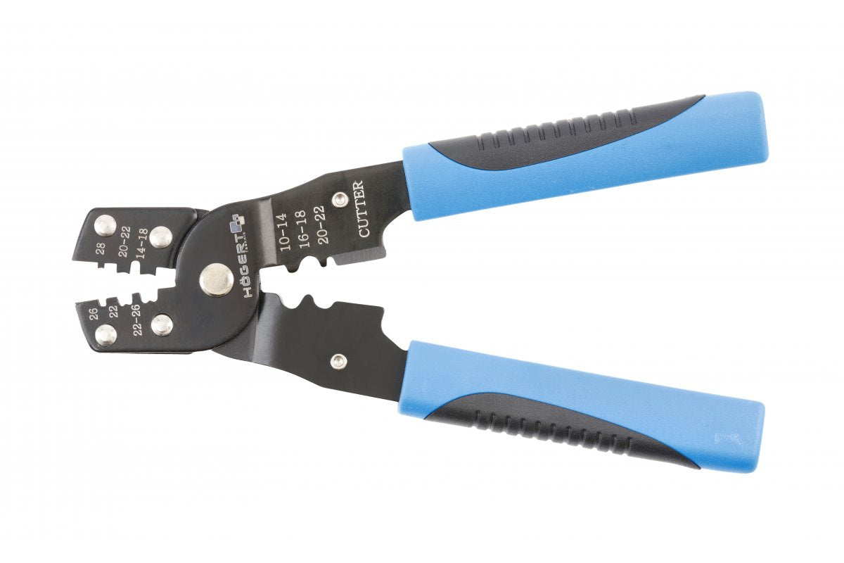 Crimping pliers for non-insulated ends