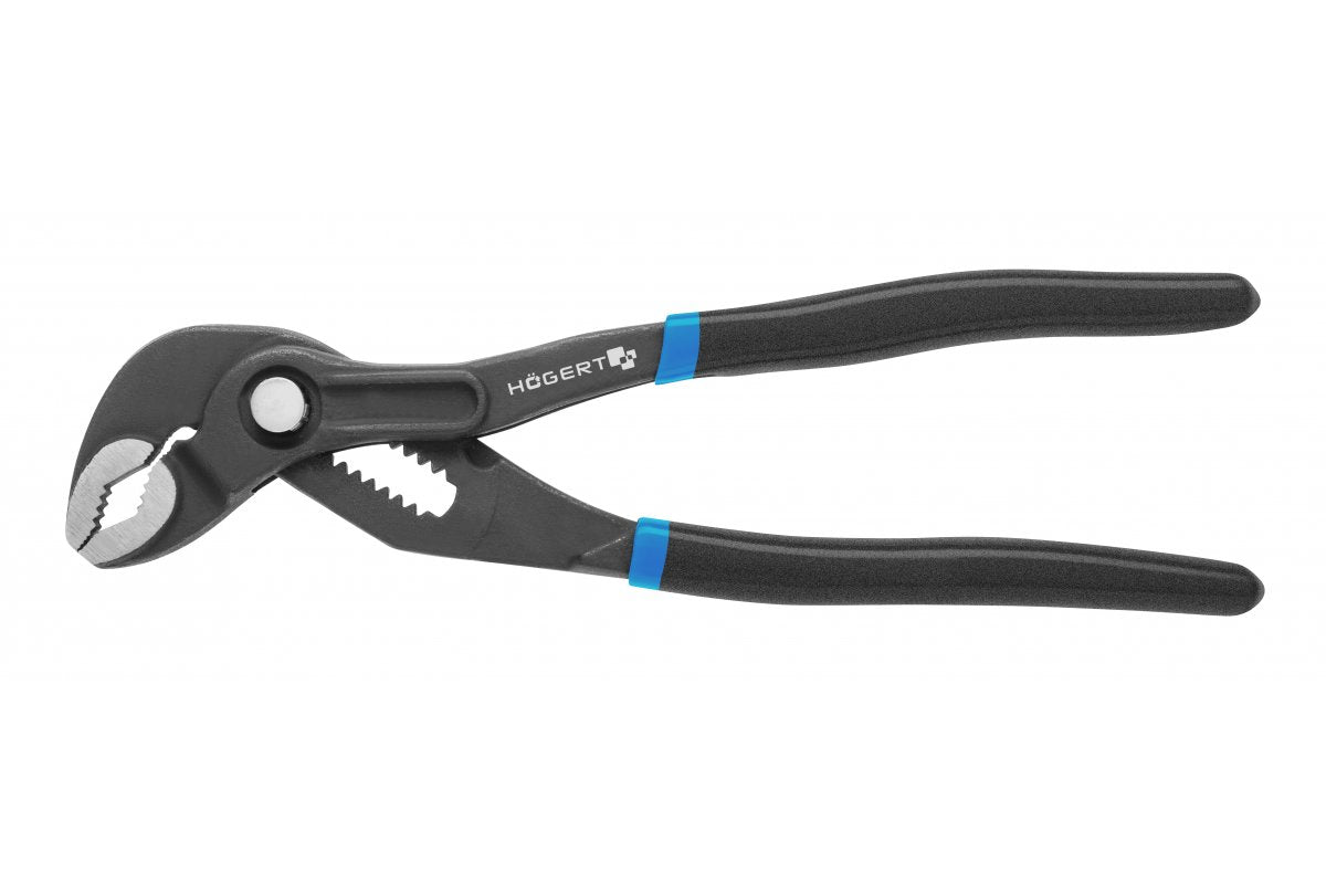 Water pump pliers with spring release, 250 mm