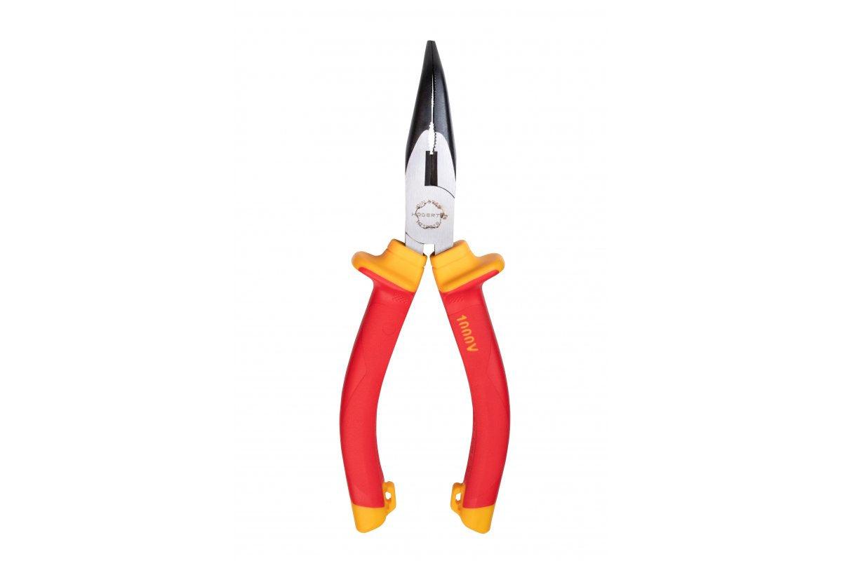 Prodloužené kleště ohnuté 160 mm, 1000 V, VDE