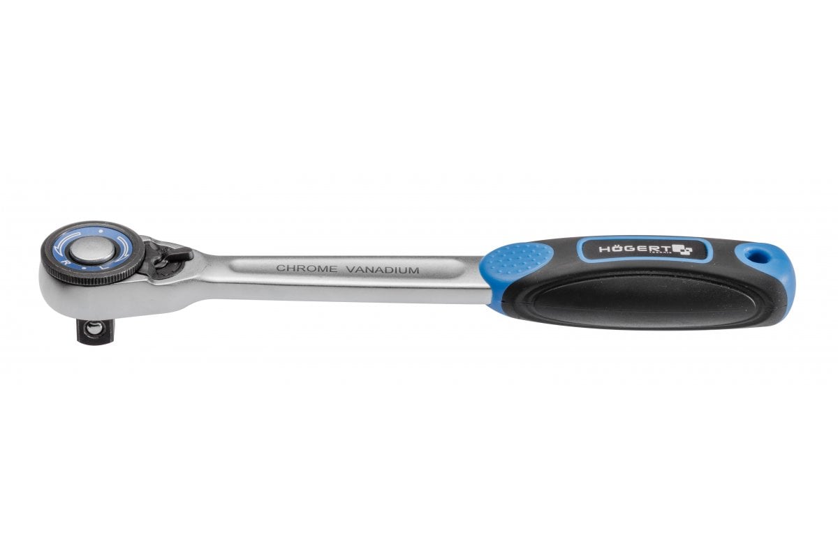 Carraca recta 1/2", 72 dientes, CrMo