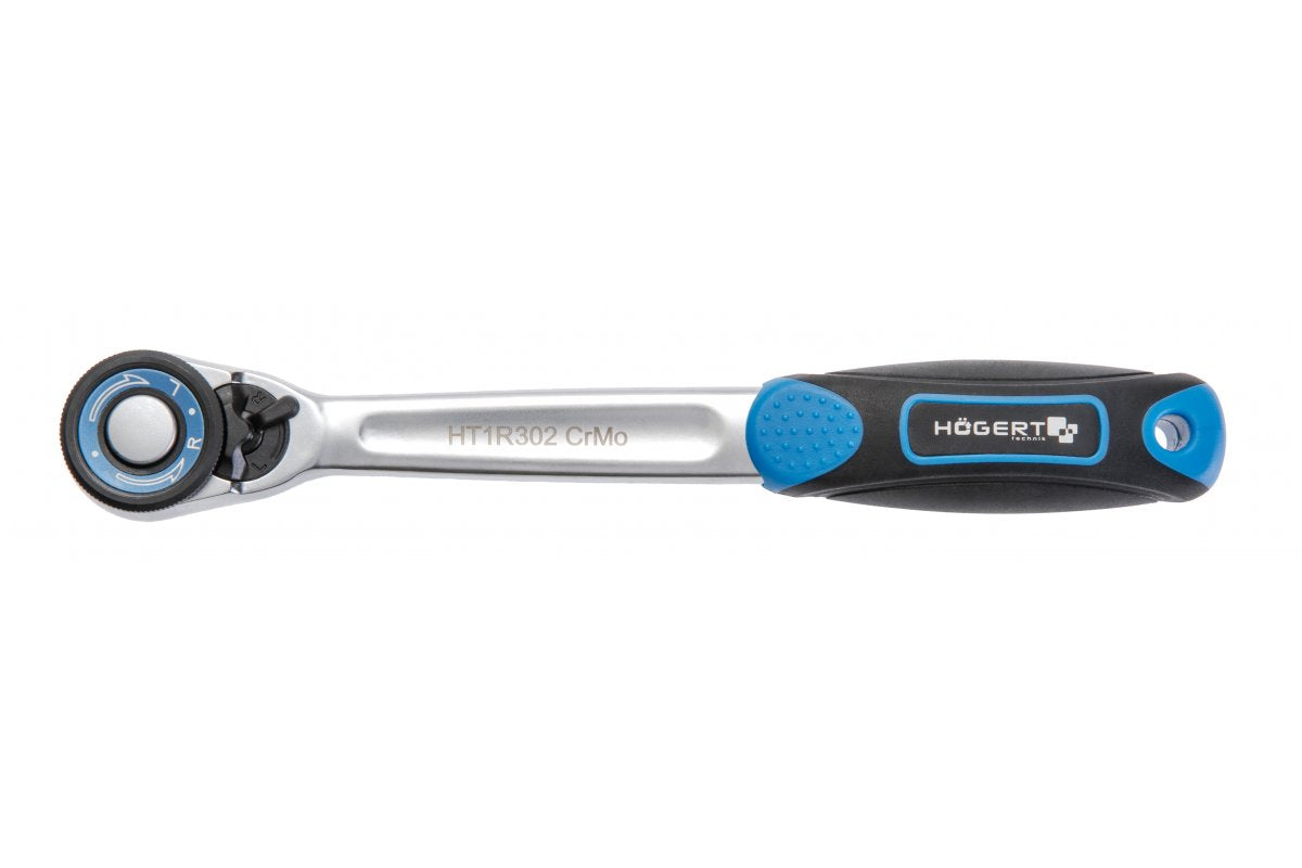 Carraca recta 1/2", 72 dientes, CrMo