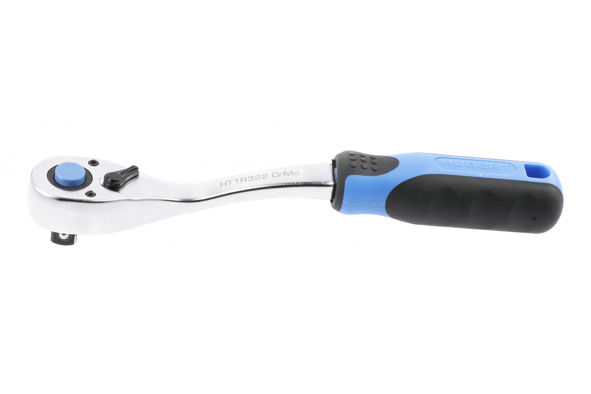 Ratchet handle 1/2", 72T, CrV steel, quick release