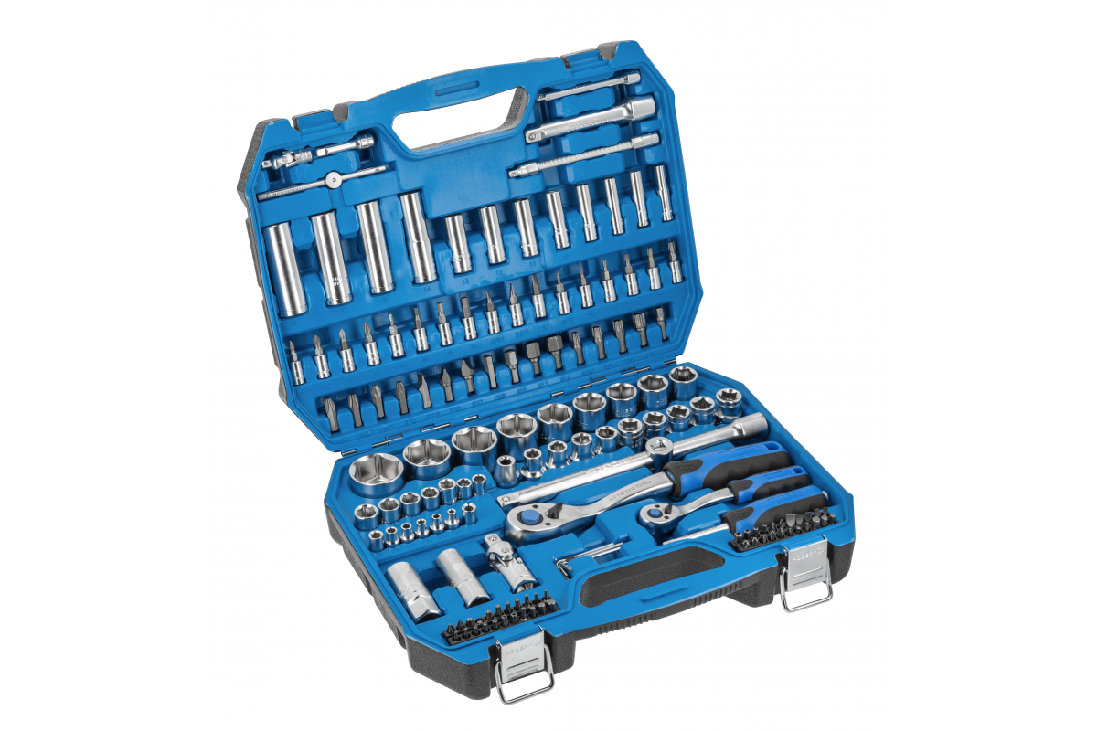 Tool set 144 pcs, two-color suitcase