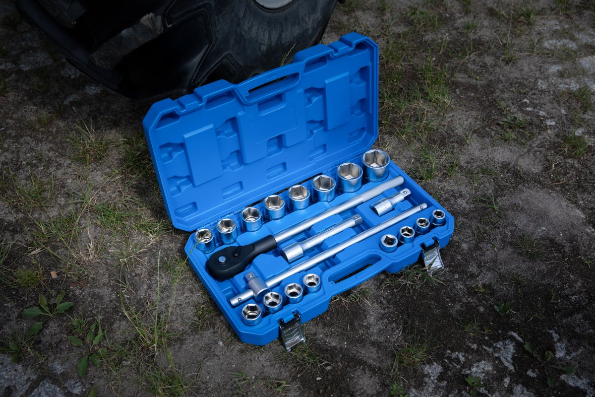 Jeu d’outils 21 pièces, 3/4 »