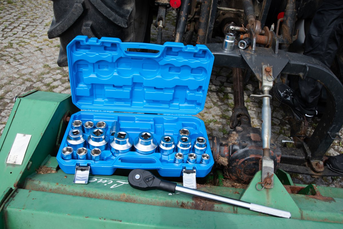 Tool set 26 pcs, 3/4"
