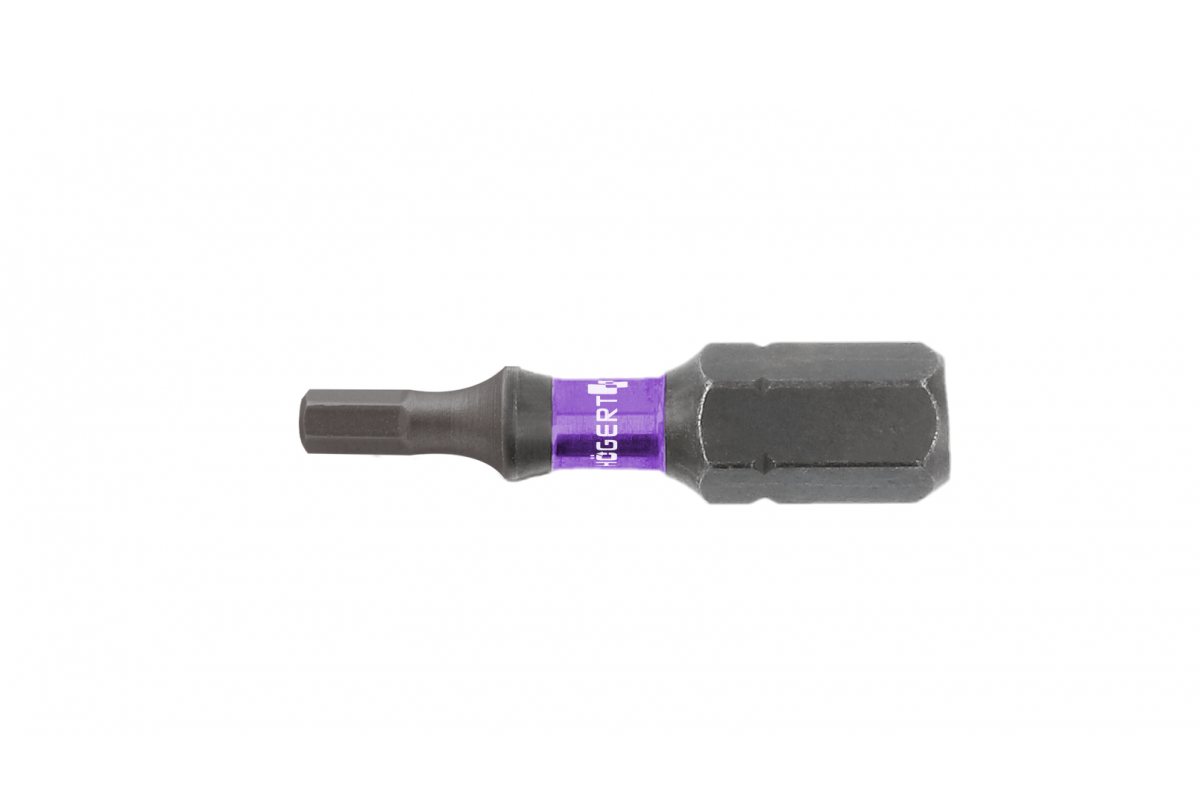 Power screwdriver bit Hex H4 25mm 5 PCS