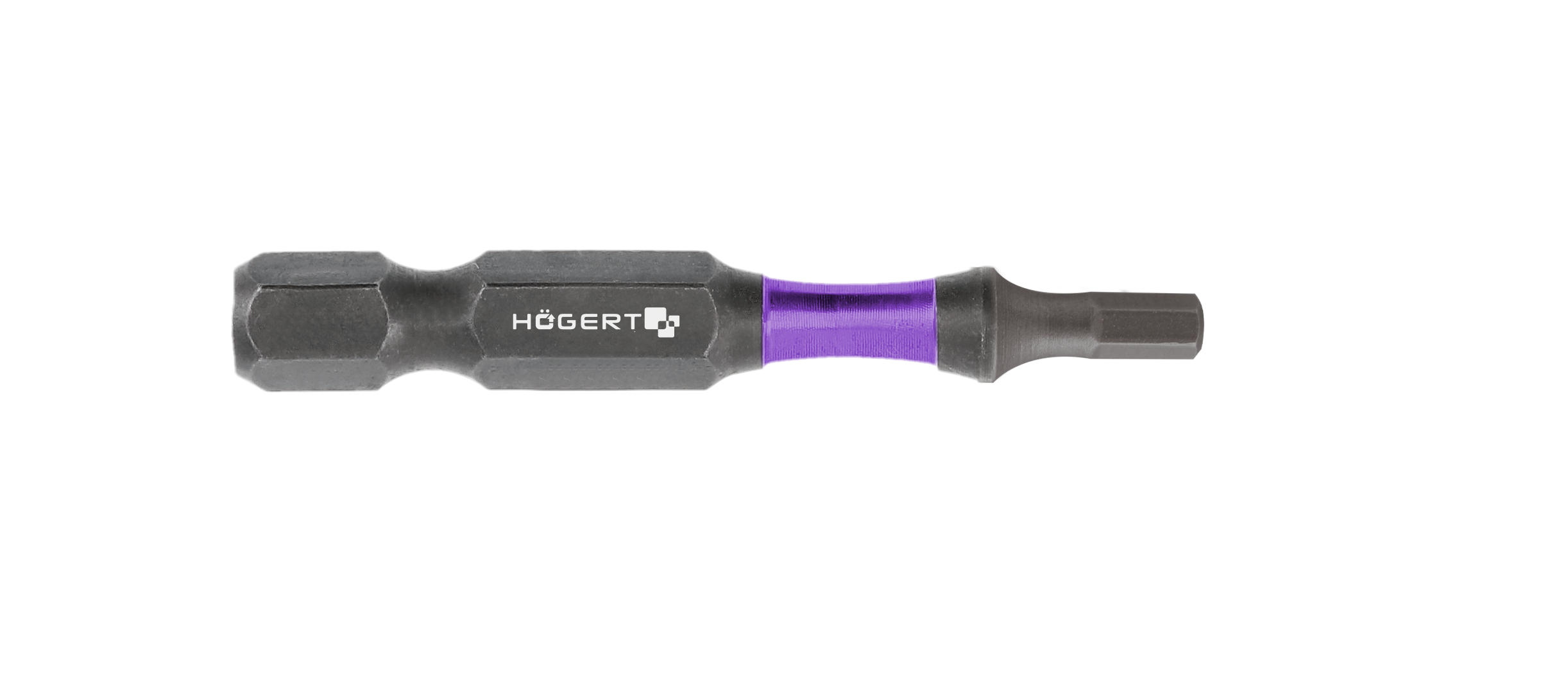 Impact screwdriver bit Hex H5 50mm 2 pcs