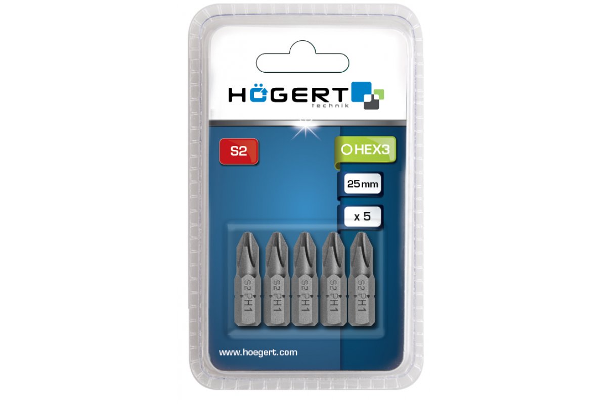 Screwdriver bit PH1, 25 mm, 5 pcs