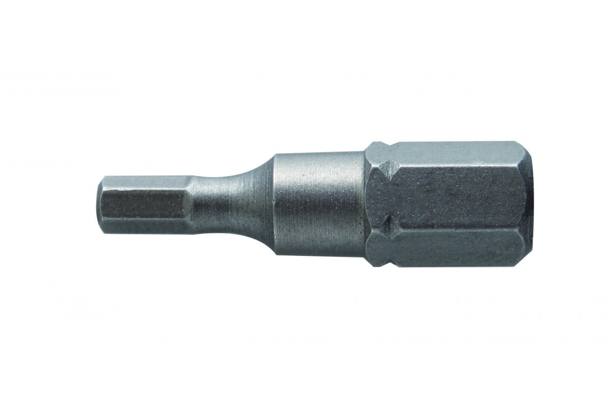 Końcówki wkrętakowe HEX3, HEX4 Mix 25mm, stal S2, 2 szt