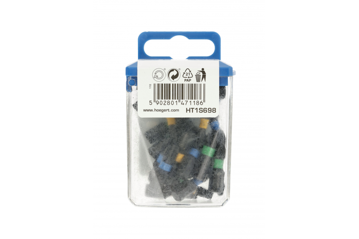 Impact bits 20 pcs mix 25 mm