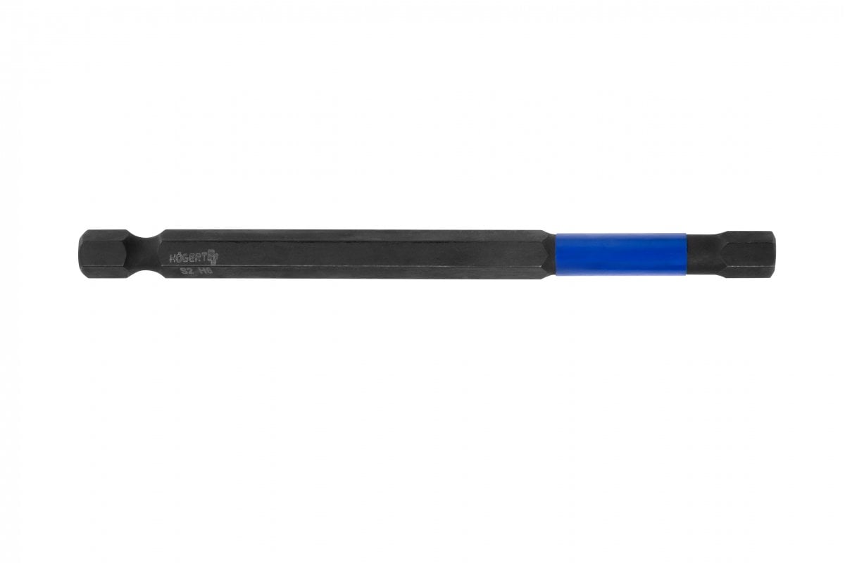Bity udarowe HEX 6  100 mm blister 2 szt.