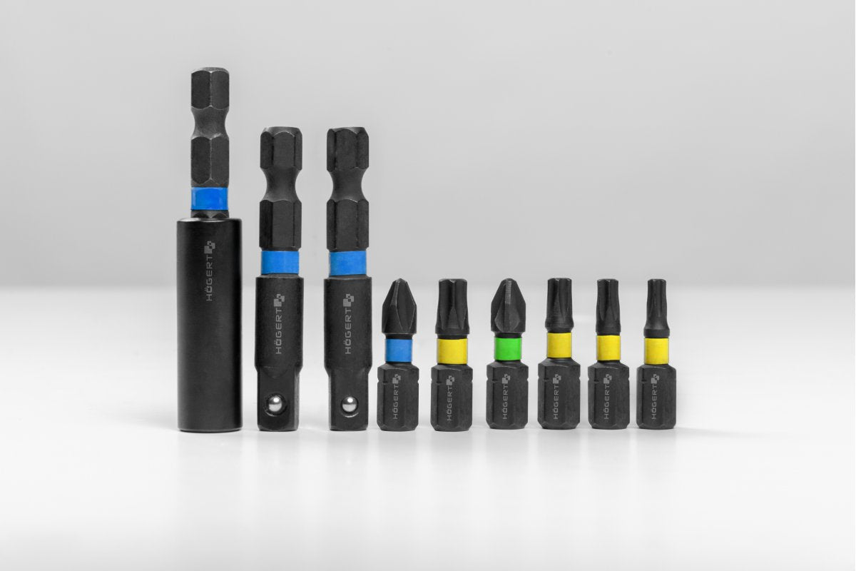 Socket and Impact Bit Set 4 mm - 13 mm, 21 pcs