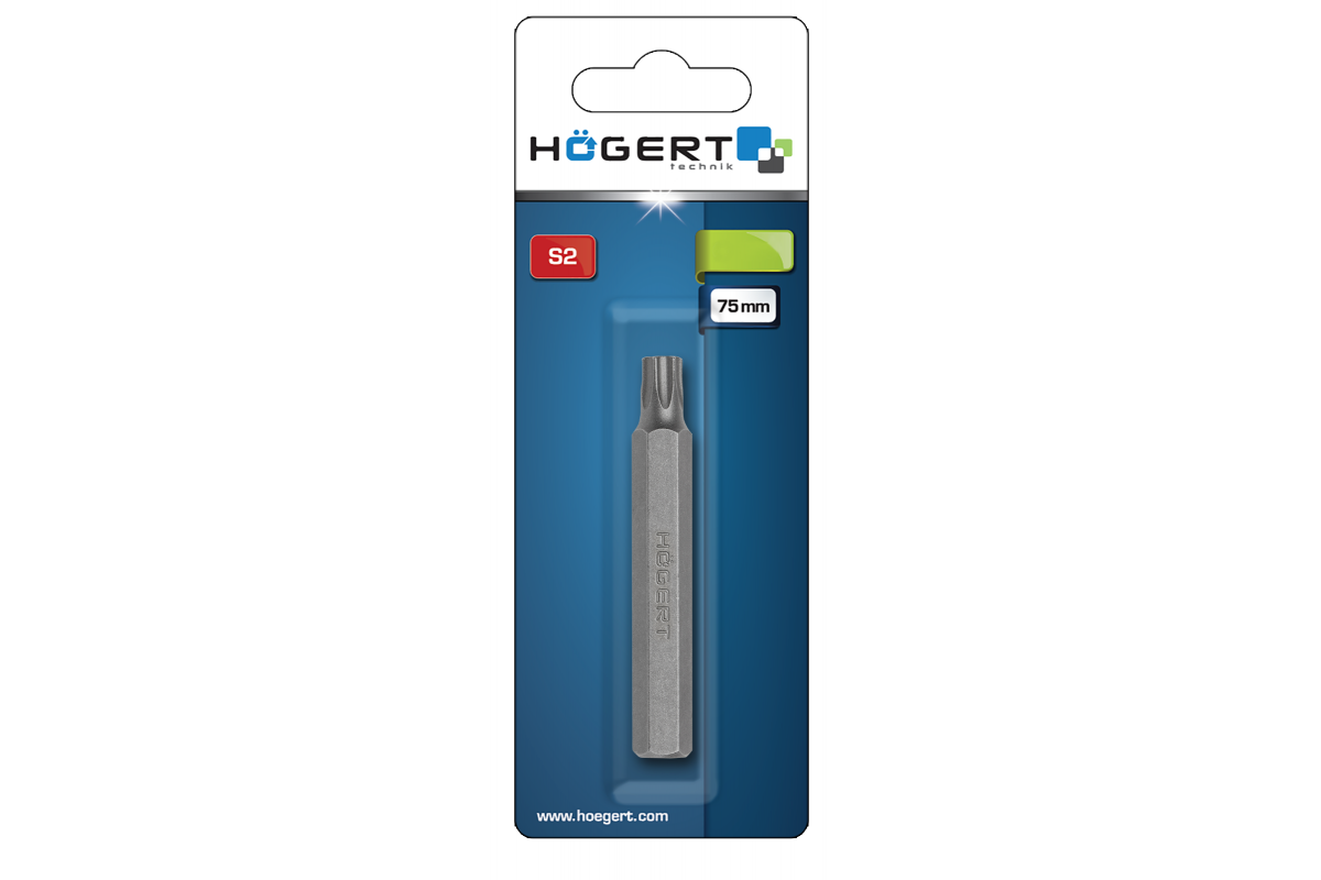 Screwdriver bit T40 x 75 mm