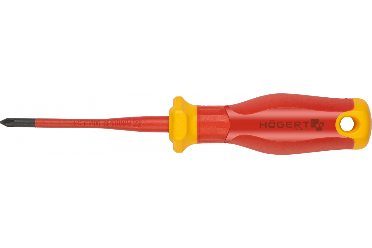 PH2 Tournevis cruciforme 100 mm, 1000V, SLIM, S2