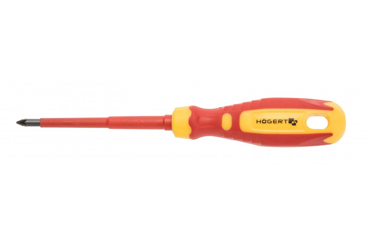 Križni odvijač PZ1 100 mm, 1000V, SLIM, CrMo