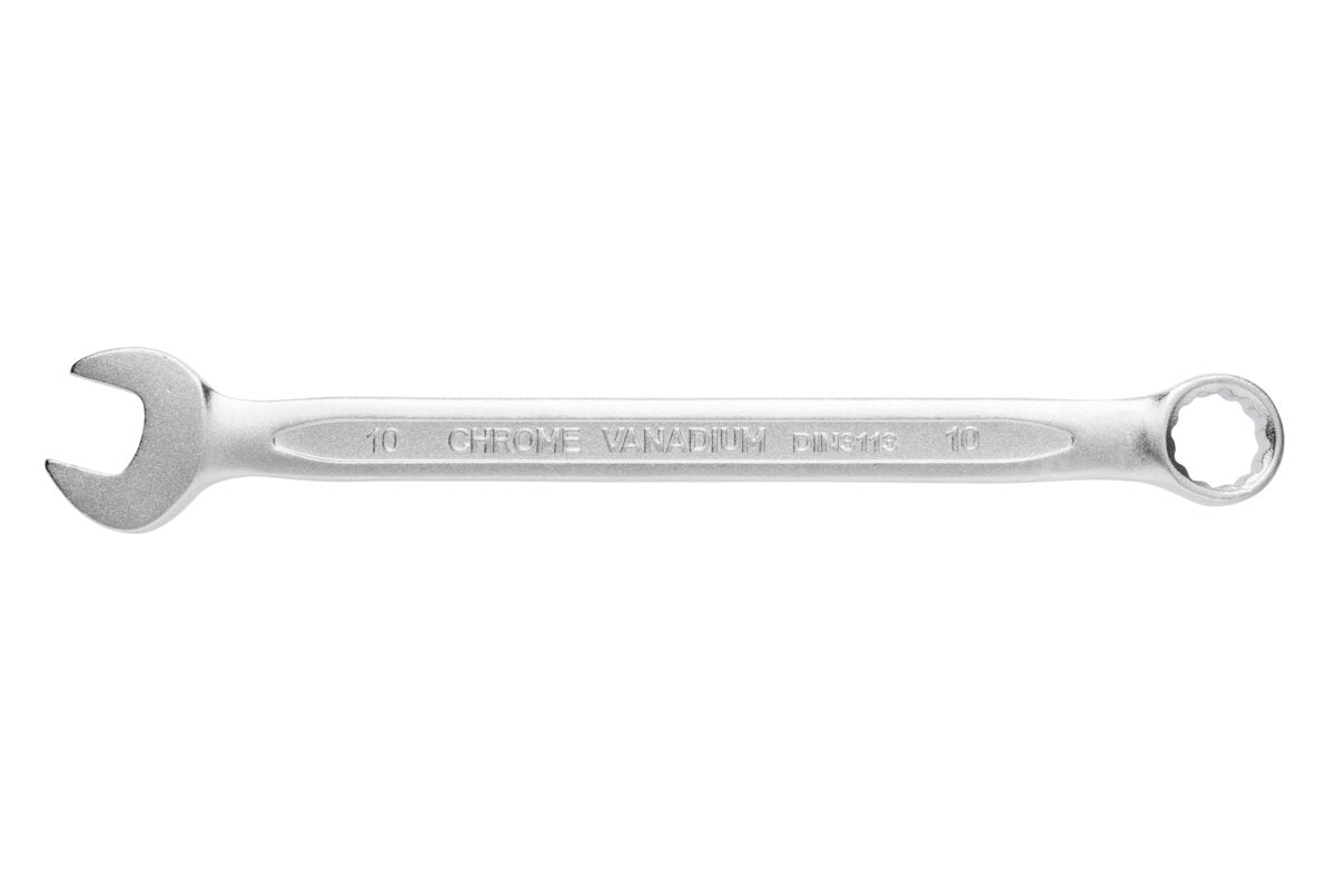 Combination spanner, CrV steel, 10 mm, DIN 3113