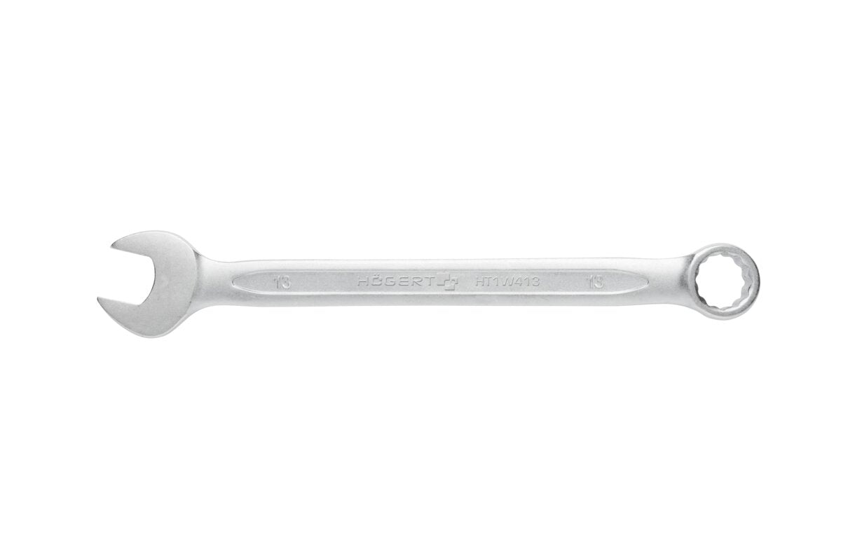 Llave fija y de estrella CrV, 13 mm, DIN 3113
