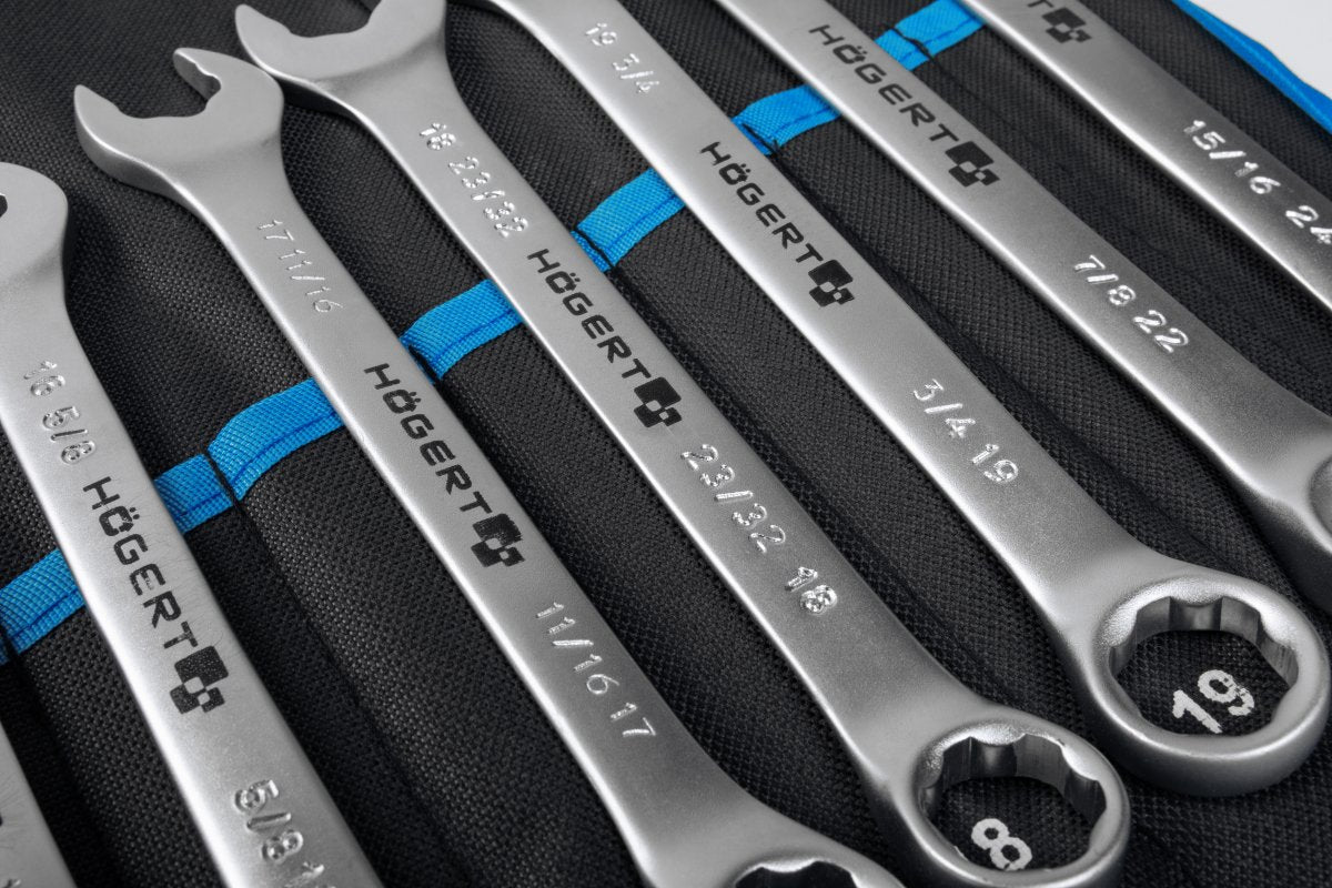 Flat ring wrenches 14 pcs.