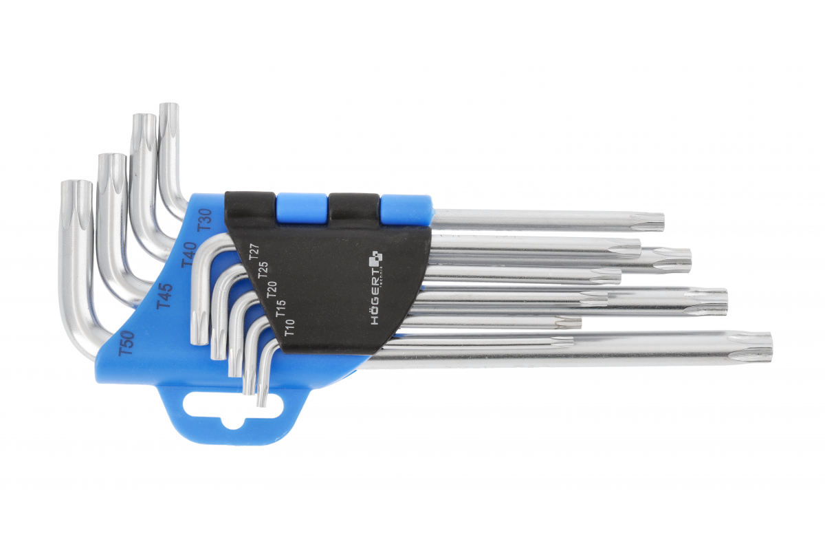Tamper torx wrenches, long