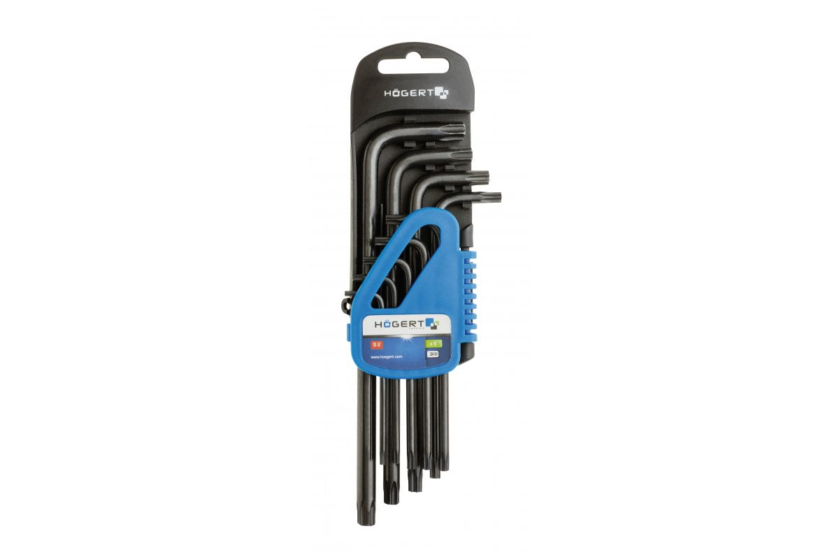 Torx ključevi CrV, dugi, 9 kom
