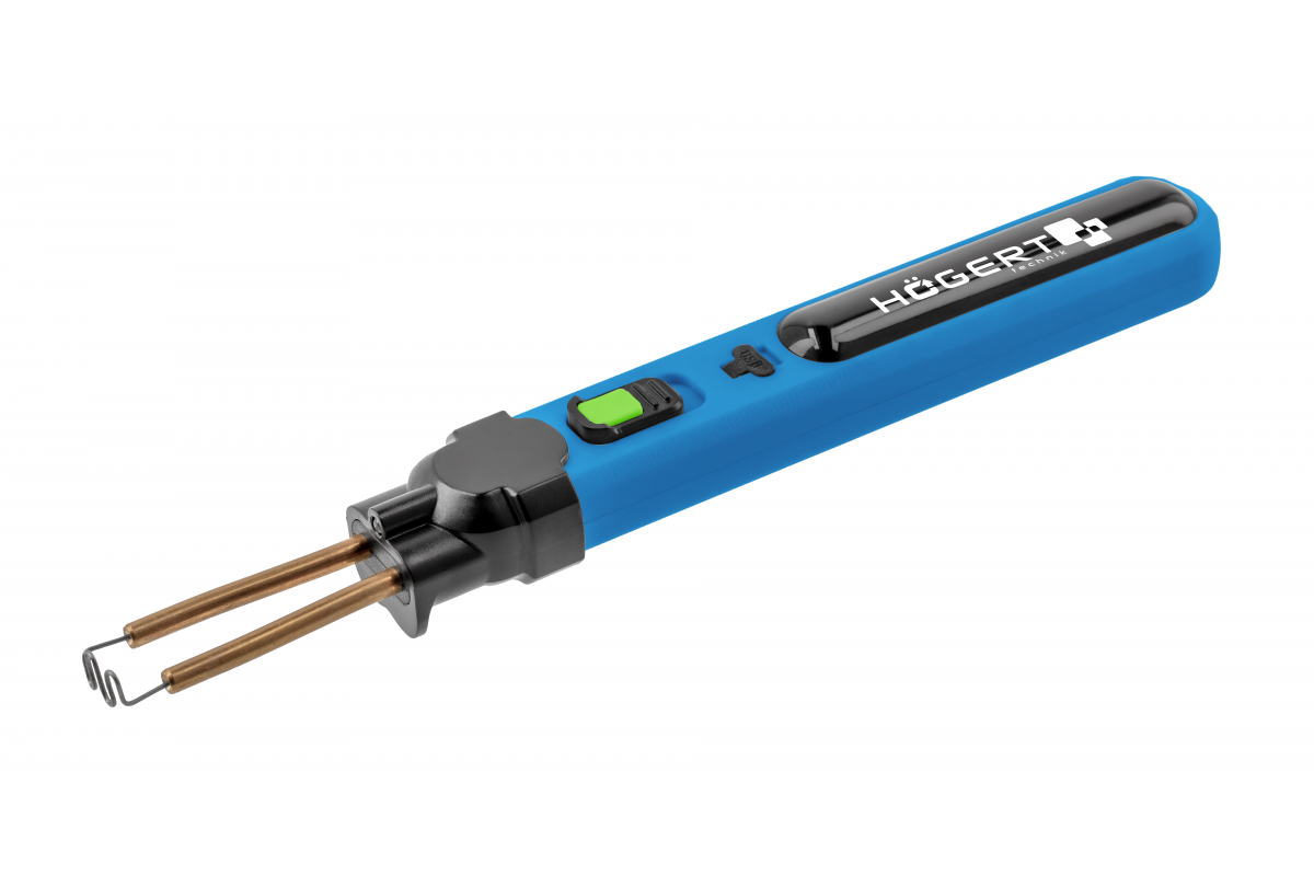 Plastic welding machine, cordless