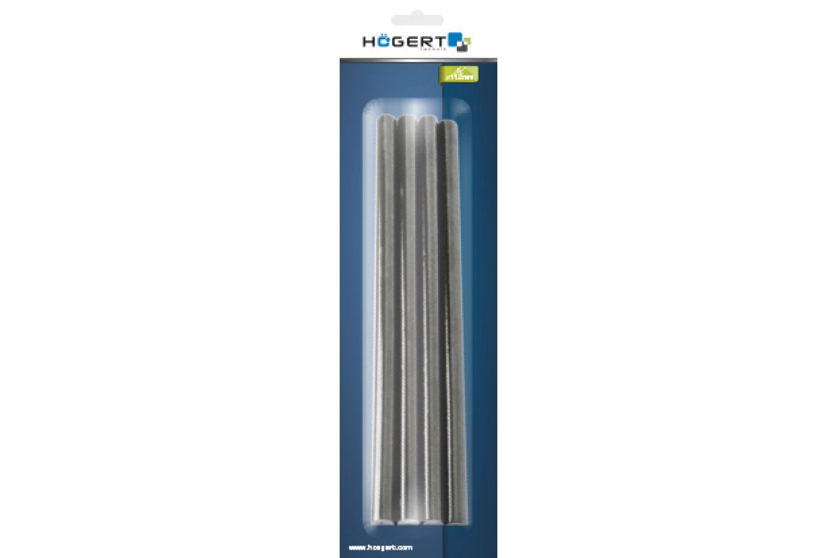 Glue sticks 250 mm, 12 pieces, black