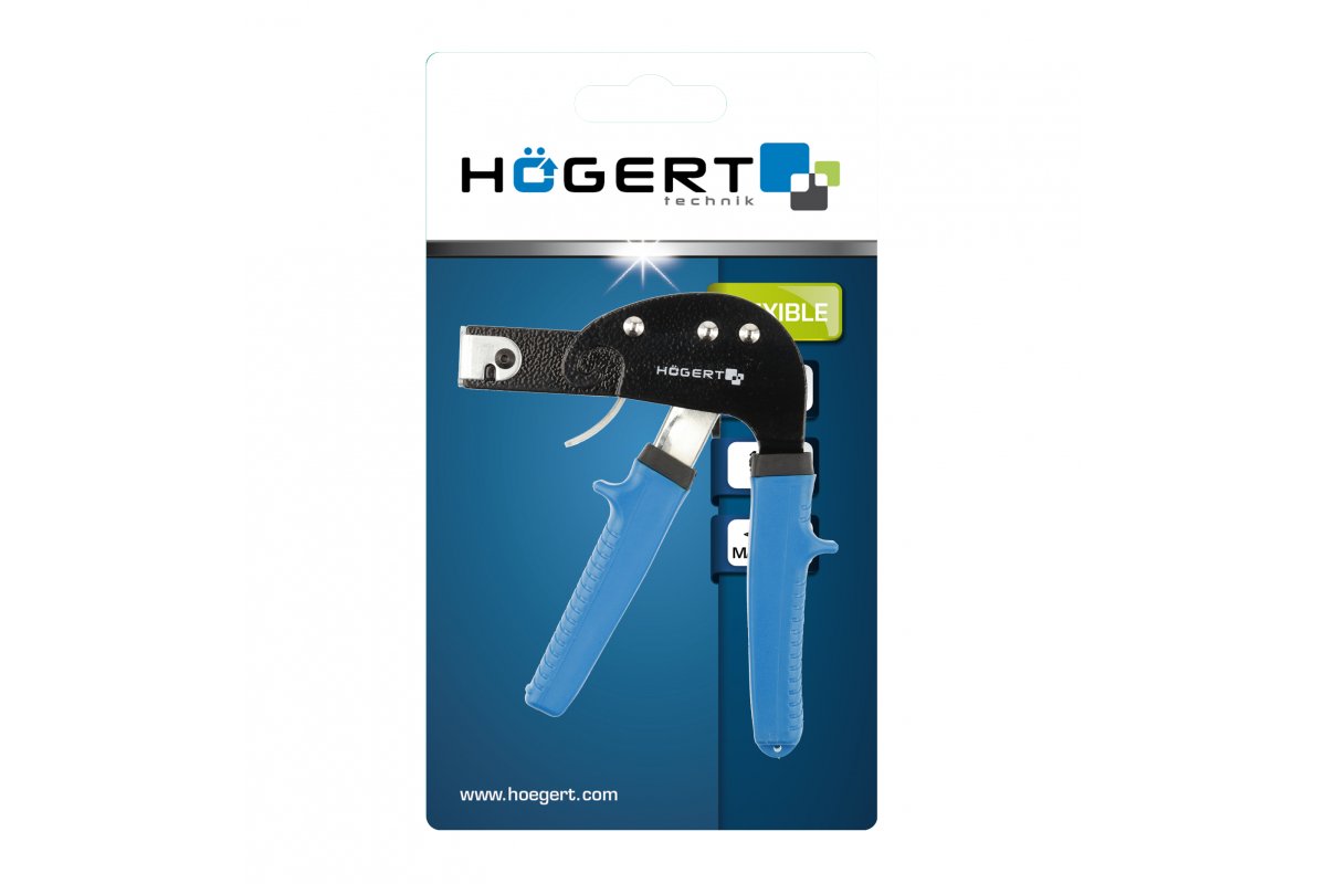Riverting tool for wall plugs
