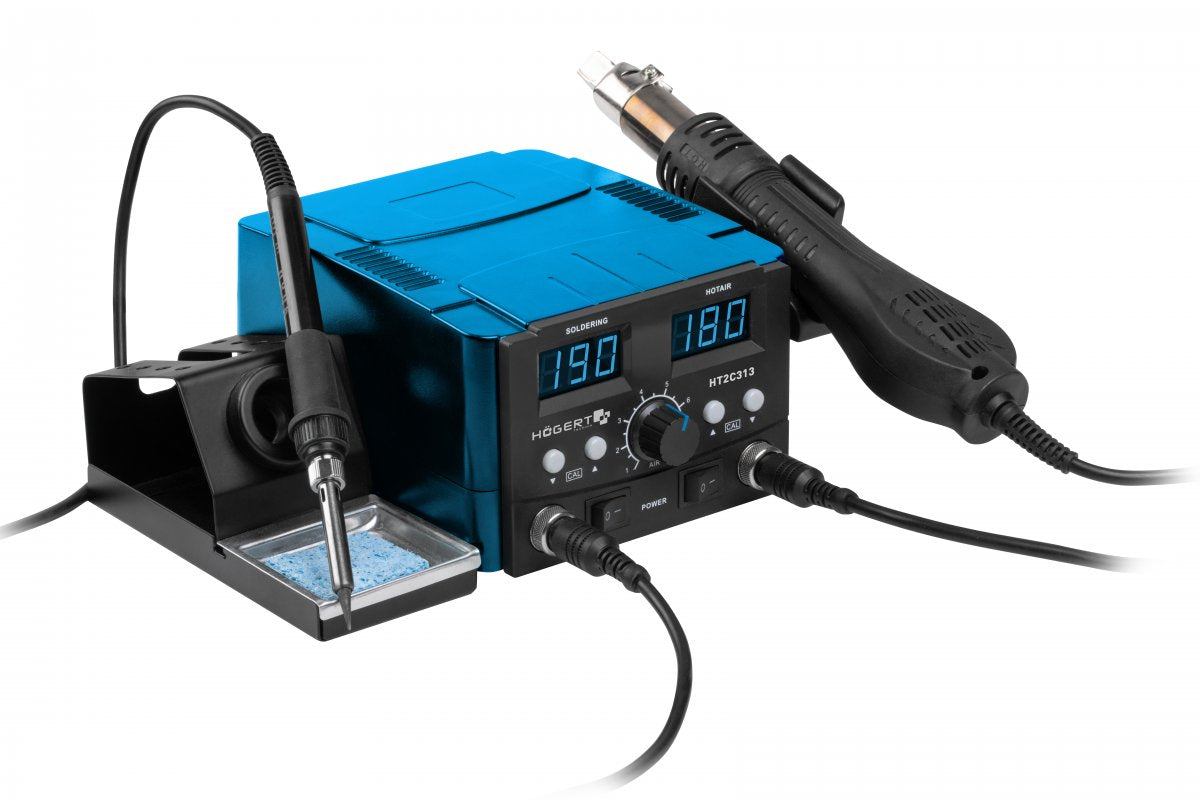 2-in-1 hot air soldering station, 750W