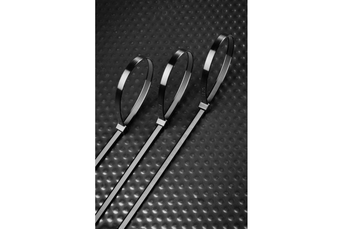 Nylon Cable Ties 4.8 x 300 mm, 25 pcs, Black