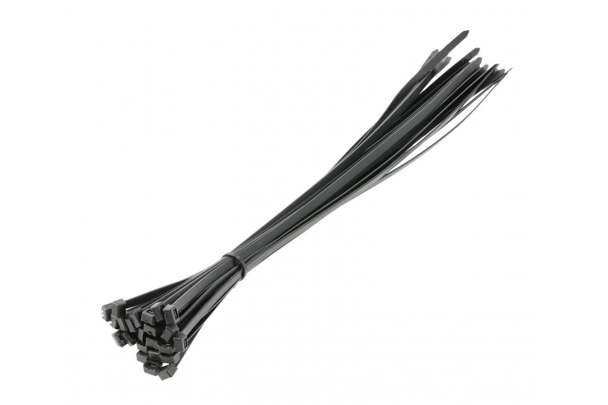 Nylon Cable Ties 7.6 x 500 mm, 25 pcs, Black