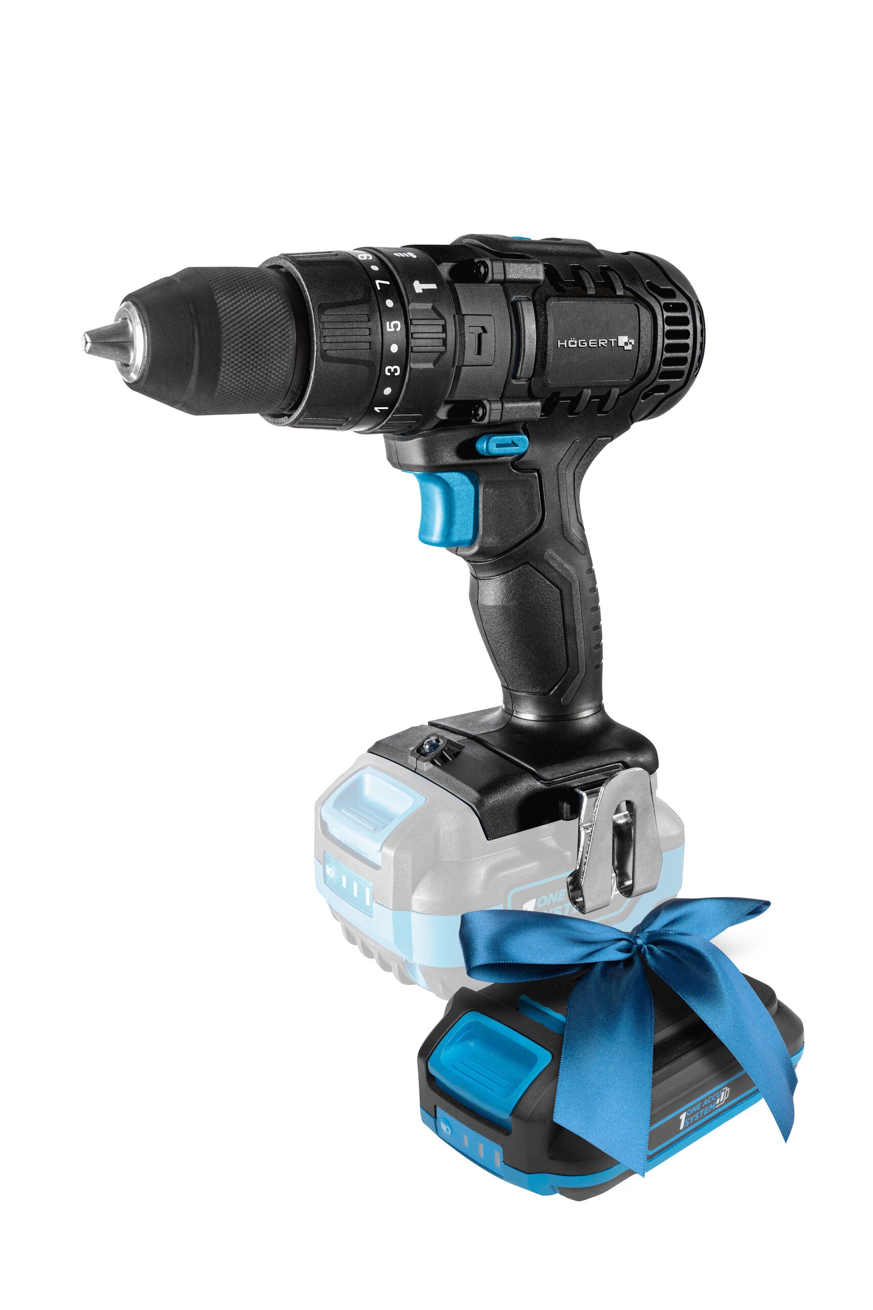 Impact drill driver 50Nm 18V + battery 2Ah set