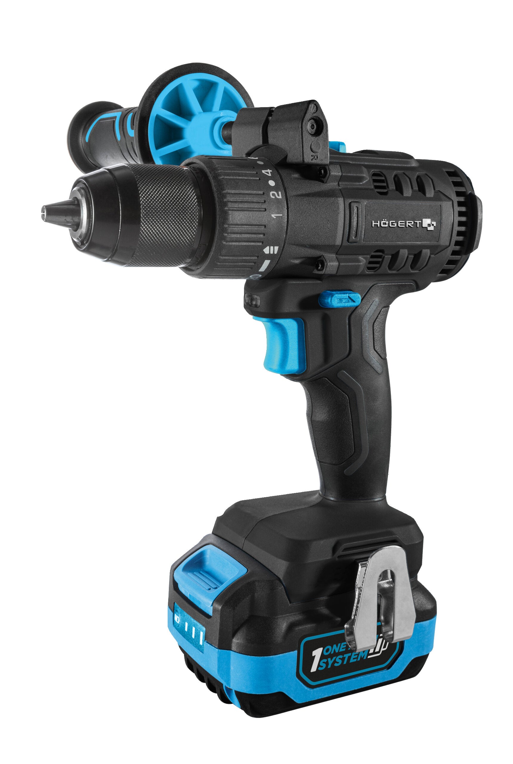 Brushless drill driver 80Nm 18V + battery 2Ah