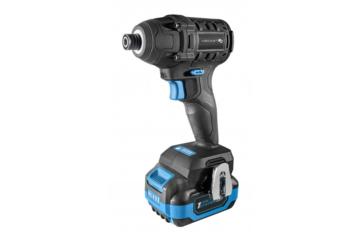 Kit de tournevis à percussion brushless 18V + batterie 2Ah