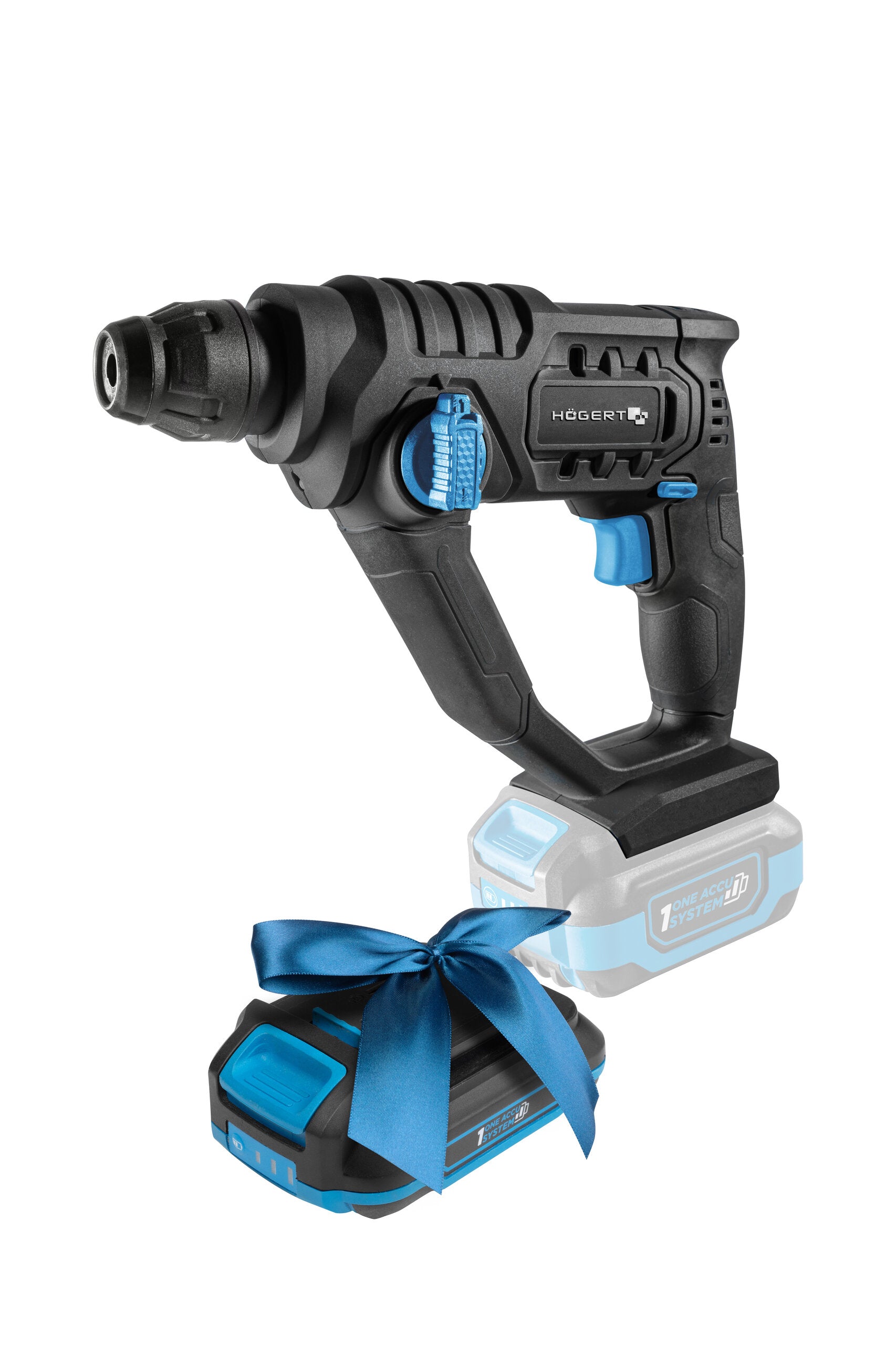 Compact impact hammer drill 18V + 2Ah battery