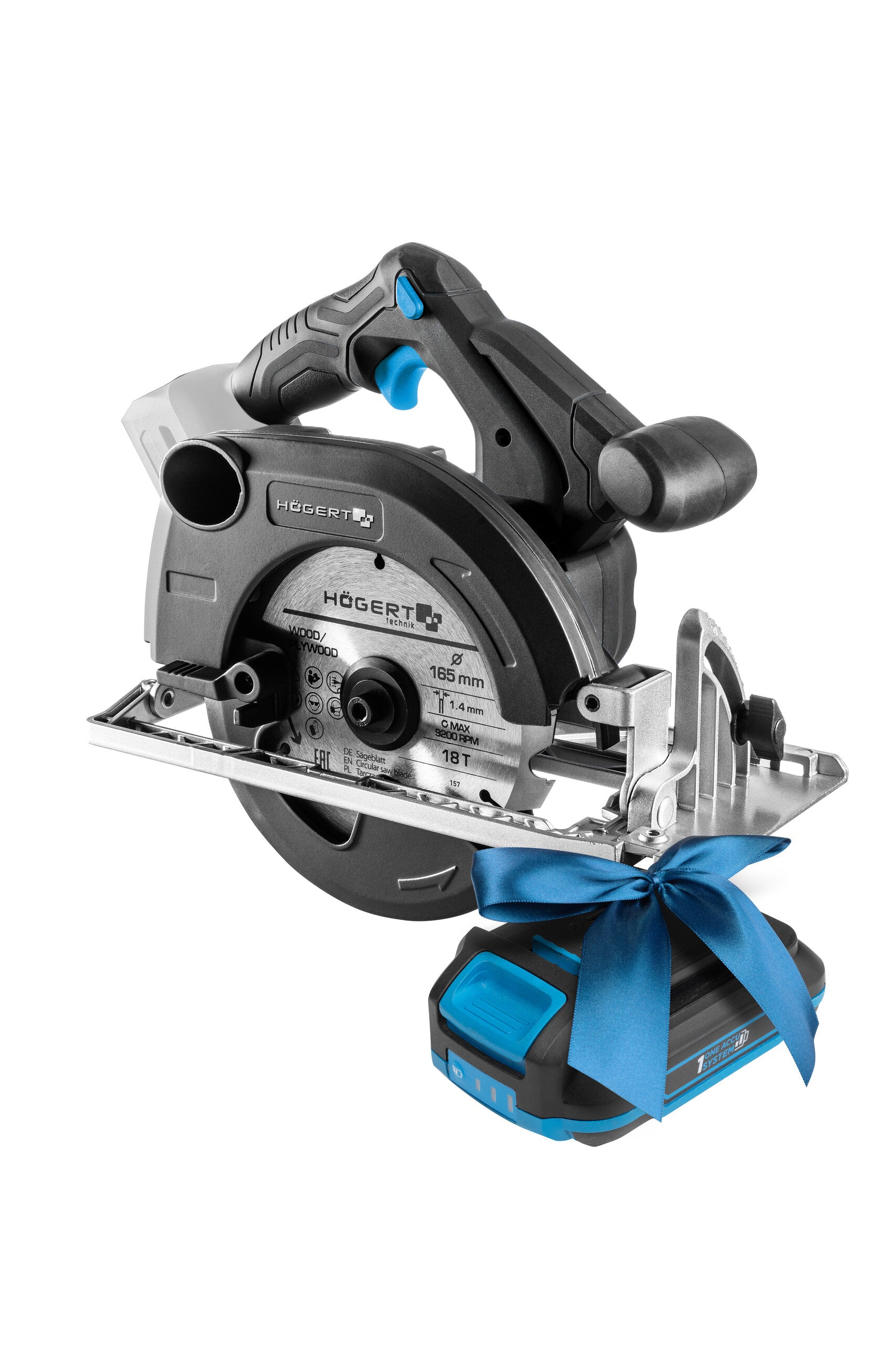 Sega circolare brushless 165 mm 18V + batteria 2ah