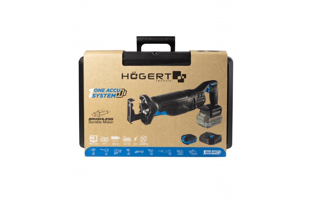 CORDLESS BRUSHLESS RECIPROCATING SAW 18V